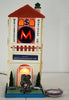 Dept 56 MONOPOLY - EIGHT BUILDING SET w/lighted sign and 3 adapters - ALL BOXED