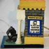Dept 56 MONOPOLY - EIGHT BUILDING SET w/lighted sign and 3 adapters - ALL BOXED