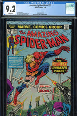 Amazing Spider-Man #153 CGC graded 9.2 Gil Kane and John Romita cover