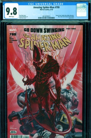 Amazing Spider-Man #799 CGC graded 9.8 Red Goblin & anti-venom appearance FIRST PRINT