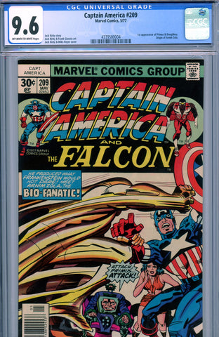 Captain America #209 CGC graded 9.6 first app. of Primus and Doughboy - SOLD!