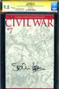 Civil War #7 CGC 9.8 - SKETCH COVER - SIGNED by 3 artists HIGHEST GRADED