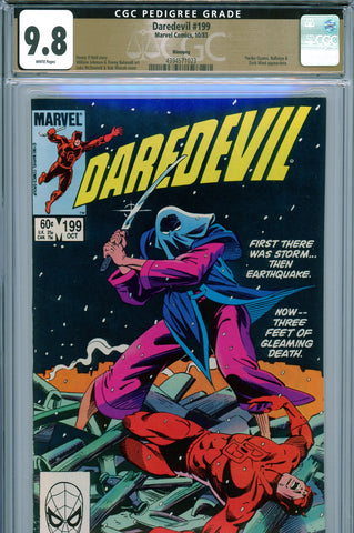 Daredevil #199 CGC graded 9.8 {PEDIGREE} HIGHEST GRADED