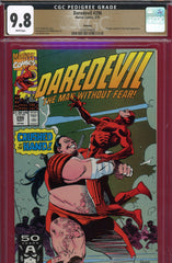 Daredevil #296 CGC graded 9.8 {PEDIGREE} HIGHEST GRADED