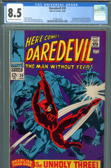 Daredevil #039 CGC graded 8.5 - first appearance of the Exterminator
