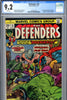 Defenders #19 CGC graded 9.2 - Luke Cage and Wrecking Crew appearance