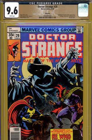 Doctor Strange #029 CGC graded 9.6 Frank Brunner cover PEDIGREE - SOLD!