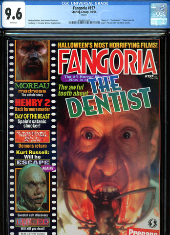 Fangoria #157 CGC graded 9.6 - ONLY CERTIFIED COPY