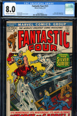 Fantastic Four #121 CGC graded 8.0 Silver Surfer cover and story