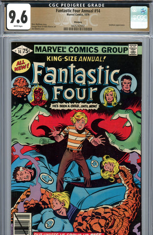 Fantastic Four Annual #14 CGC graded 9.6 - Salem's Seven/Sandman appearance PEDIGREE - SOLD!