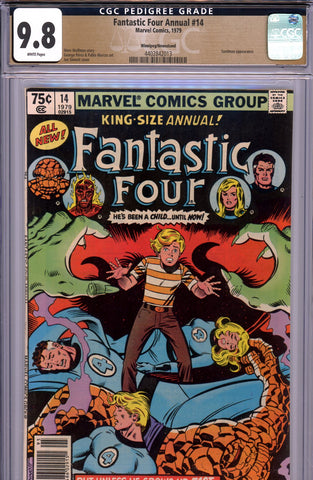 Fantastic Four Annual #14 CGC graded 9.8 {PEDIGREE} Newsstand Edition HIGHEST GRADED - SOLD!