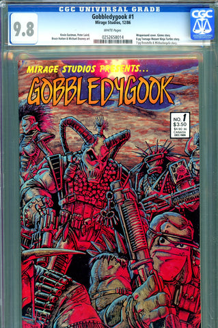 Gobbledygook #1 CGC graded 9.8 - HIGHEST GRADED T.M.N.Turtles story - SOLD!