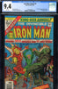 Iron Man Annual #3 CGC 9.4 - Man-Thing c/s - 3rd appearance of Molecule Man