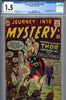 Journey Into Mystery #084 CGC graded 1.5 1st appearance of Jane Foster - SOLD!