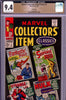 Marvel Collectors' Item Classics #8 CGC graded 9.4 reprints Marvel Super-Hero stories PEDIGREE