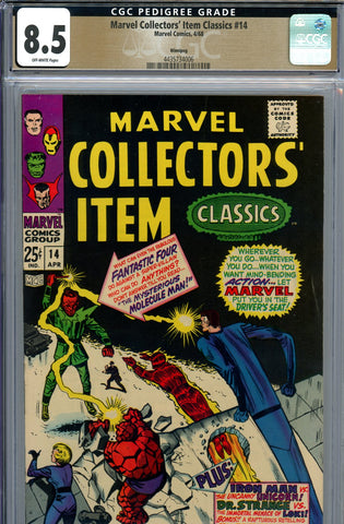 Marvel Collectors' Item Classics #14 CGC graded 8.5 reprints Marvel Super-Hero stories PEDIGREE - SOLD!