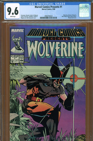 Marvel Comics Presents #1 CGC 9.6 first appearance of Sapphire Styx NEWSSTAND COPY