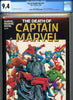 Marvel Graphic Novel #1 CGC graded 9.4 - death of Captain Marvel Starlin c/s/a