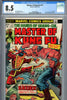 Master of Kung Fu #17 CGC graded 8.5 Starlin cover and art 1st issue