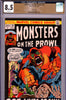 Monsters On the Prowl #20 CGC graded 8.5 - white pages - reprints PEDIGREE - SOLD!