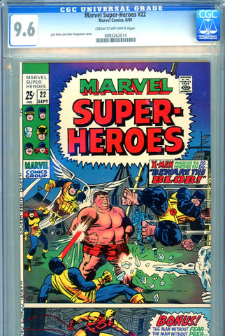 Marvel Super-Heroes #22 CGC graded 9.6 reprints - 2nd highest graded