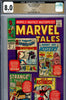 Marvel Tales #8 CGC graded 8.0 reprints early Marvel Super-Hero stories PEDIGREE