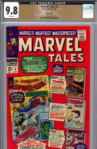 Marvel Tales #09 CGC graded 9.8 reprints 1st app. of Green Goblin {PEDIGREE} HIGHEST GRADED - SOLD!