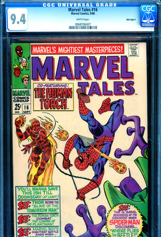 Marvel Tales #16 CGC graded 9.4 PEDIGREE - 3rd highest graded - SOLD!