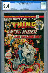 Marvel Two-In-One #08 CGC 9.4 - Ghost Rider cover/story