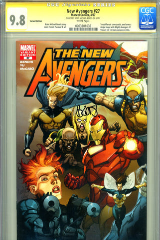 New Avengers #27 CGC graded 9.8 VARIANT EDITION SIGNATURE SERIES 1st new Ronin