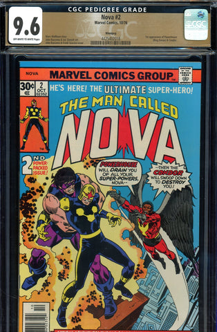 Nova #02 CGC graded 9.6 first app. of Condor & Powerhouse PEDIGREE - SOLD!