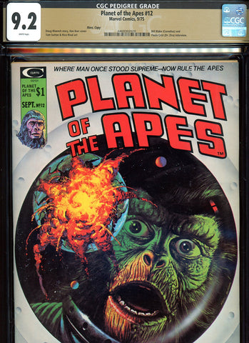 Planet of the Apes #12 CGC graded 9.2 Ken Barr cover PEDIGREE