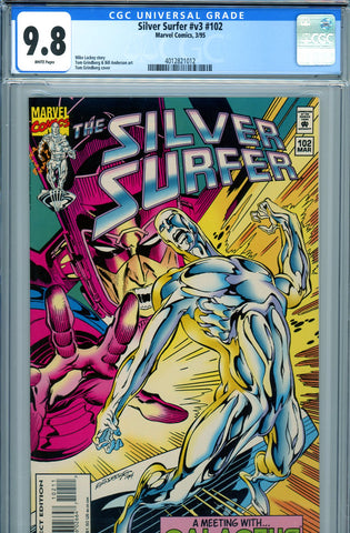 Silver Surfer v3 #102 CGC graded 9.8 Galactus, Air-Walker and more - HIGHEST GRADED - SOLD!