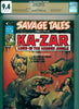 Savage Tales #7 CGC graded 9.4 Boris Vallejo cover PEDIGREE
