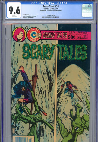 Scary Tales CGC 9.6 - DOUBLE COVER - Steve Ditko art