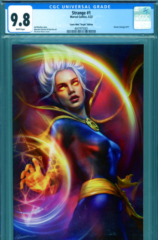 Strange #1 CGC graded 9.8 - VARIANT only 800 HIGHEST GRADED