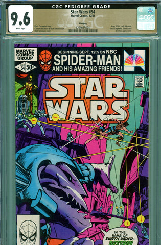 Star Wars #54 CGC graded 9.6 PEDIGREE - six guest appearances - SOLD!