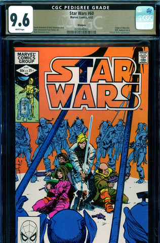 Star Wars #60 CGC graded 9.6 PEDIGREE - 1st Rogue Squadron - SOLD!