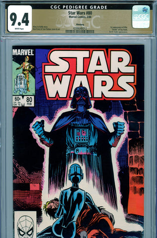 Star Wars #80 CGC graded 9.4 PEDIGREE - 1st Ellie "Death" of Tay Vanis - SOLD!