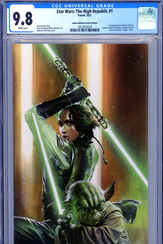 Star Wars: The High Republic #1 CGC graded 9.8 VARIANT HIGHEST GRADED