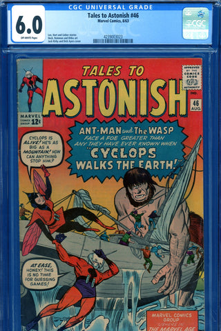 Tales To Astonish #46 CGC graded 6.0 1st appearance of A-Chiltarians - SOLD!