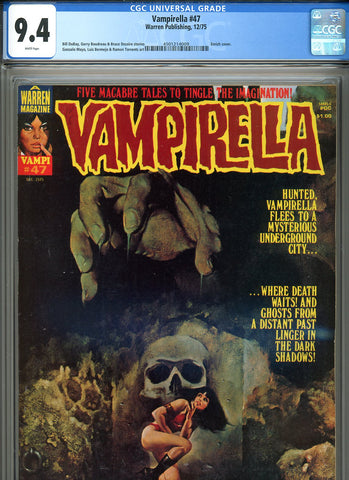 Vampirella #47 CGC graded 9.4 - Enrich cover - Mayo, Bermejo, Torrents art