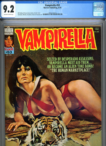 Vampirella #53 CGC graded 9.2 - Enrich cover - Gonzales, Maroto, Auraleon, Zesar, Torrents art