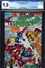 Web Of Spider-Man #75 CGC 9.8 Iceman, New Warriors, Avengers, Avant Guard app.