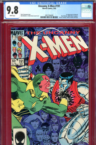 Uncanny X-Men #191 CGC graded 9.8 HIGHEST GRADED first Nimrod - SOLD!