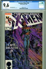 Uncanny X-Men #198 CGC graded 9.6 Barry Windsor-Smith cover and art