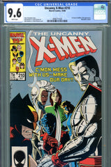 Uncanny X-Men #210 CGC graded 9.6  Hellfire Club appearance