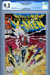 Uncanny X-Men #227 CGC graded 9.2 Freedom Force and Forge appearance