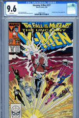 Uncanny X-Men #227 CGC graded 9.6 Freedom Force and Forge appearance