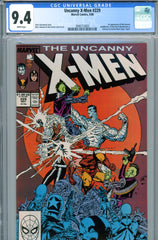 Uncanny X-Men #229 CGC graded 9.4 - first appearance of the Reavers